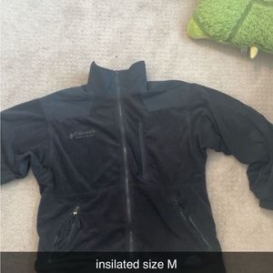 Columbia fleece insulated jacket